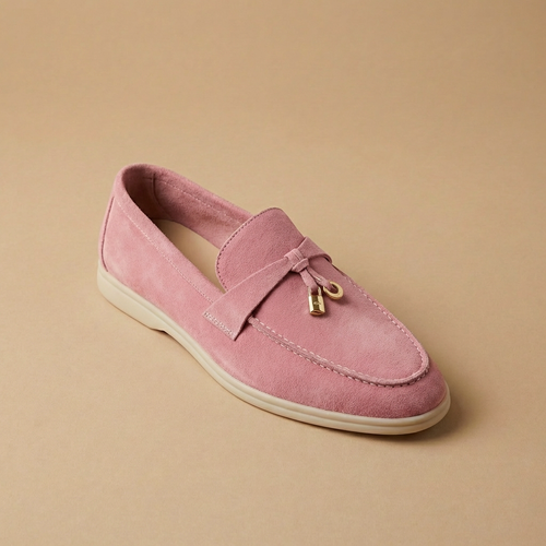 Mocassins roses